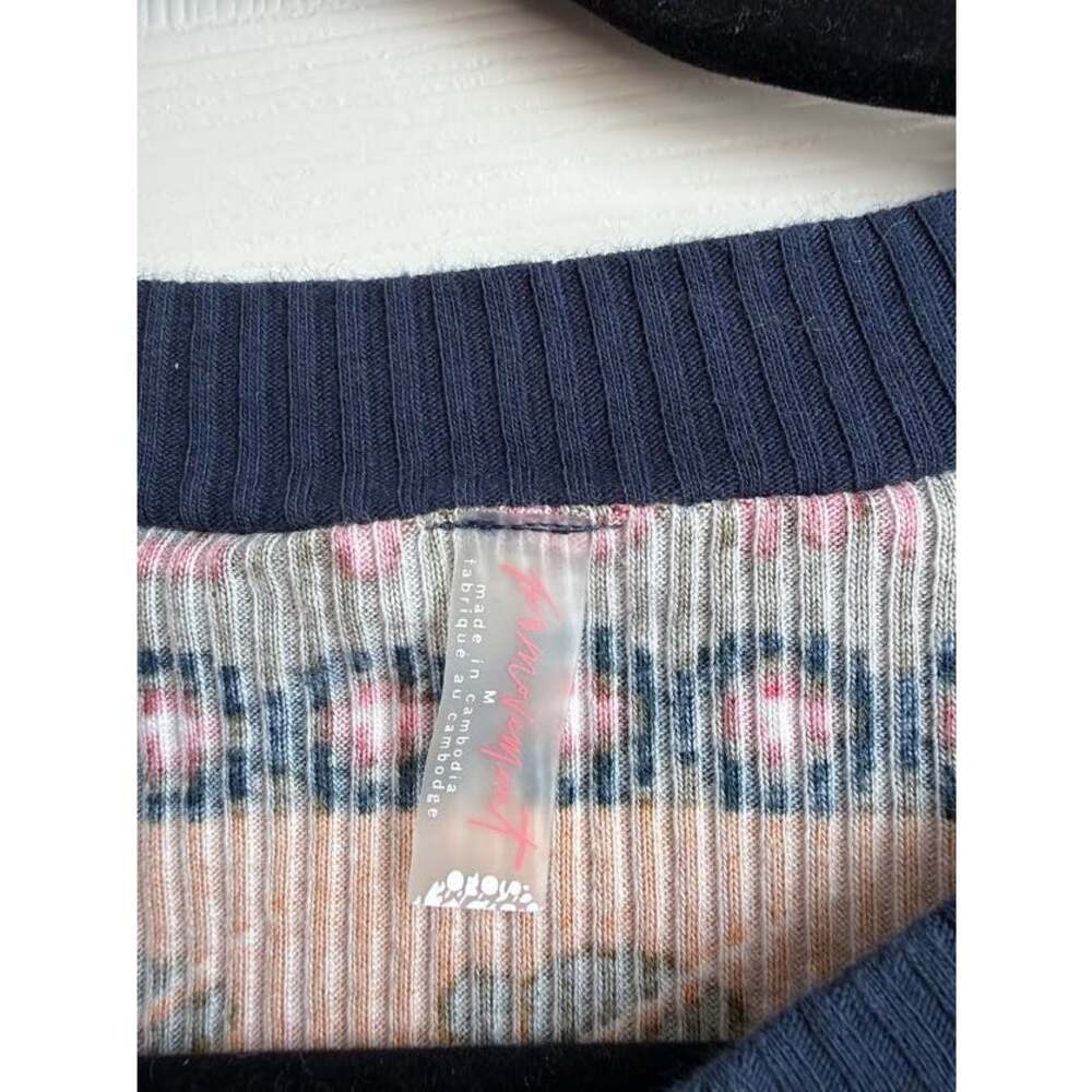 FP Movement Rally Printed Layer Top Navy Multi M - Picture 3 of 4